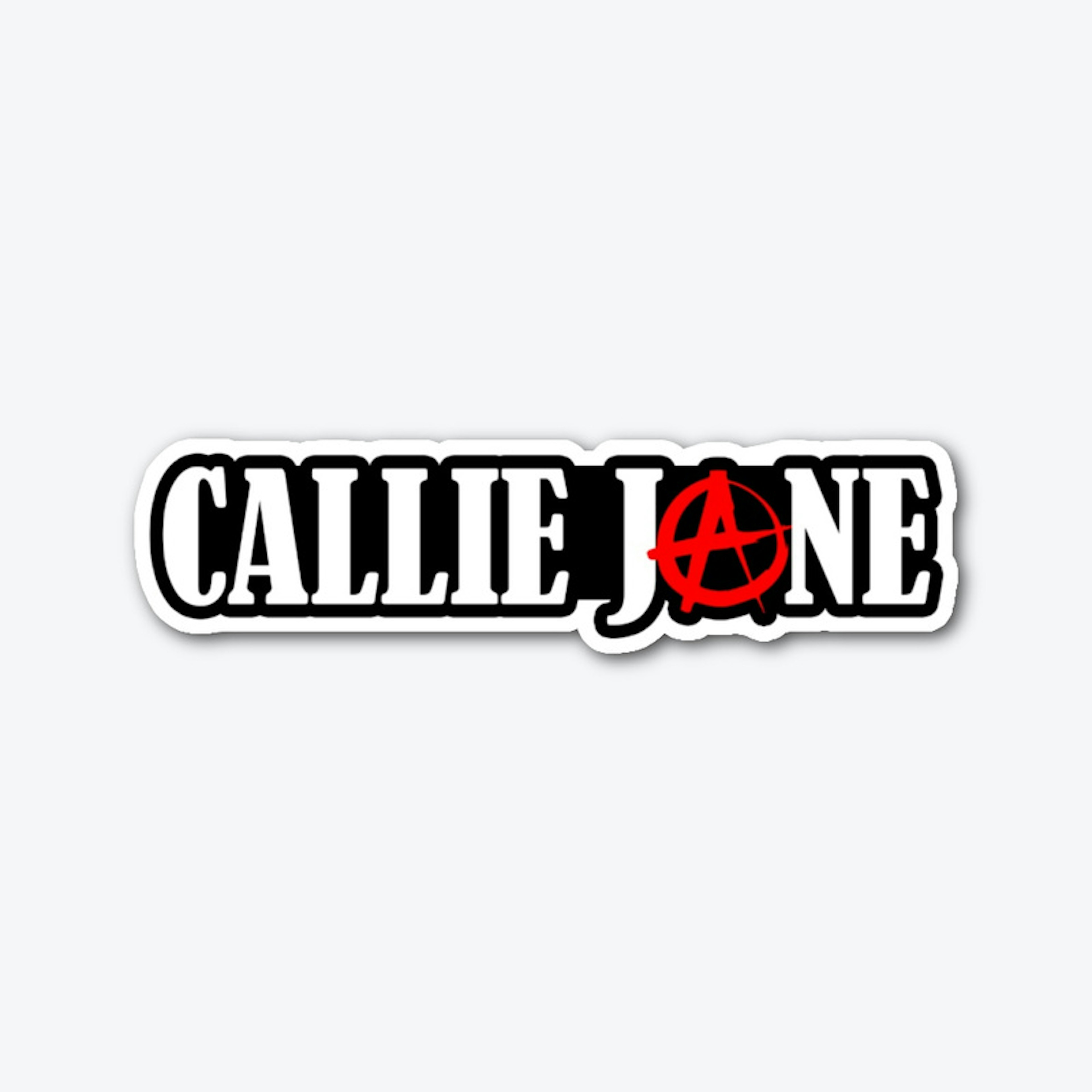 Callie Jane Logo Sticker
